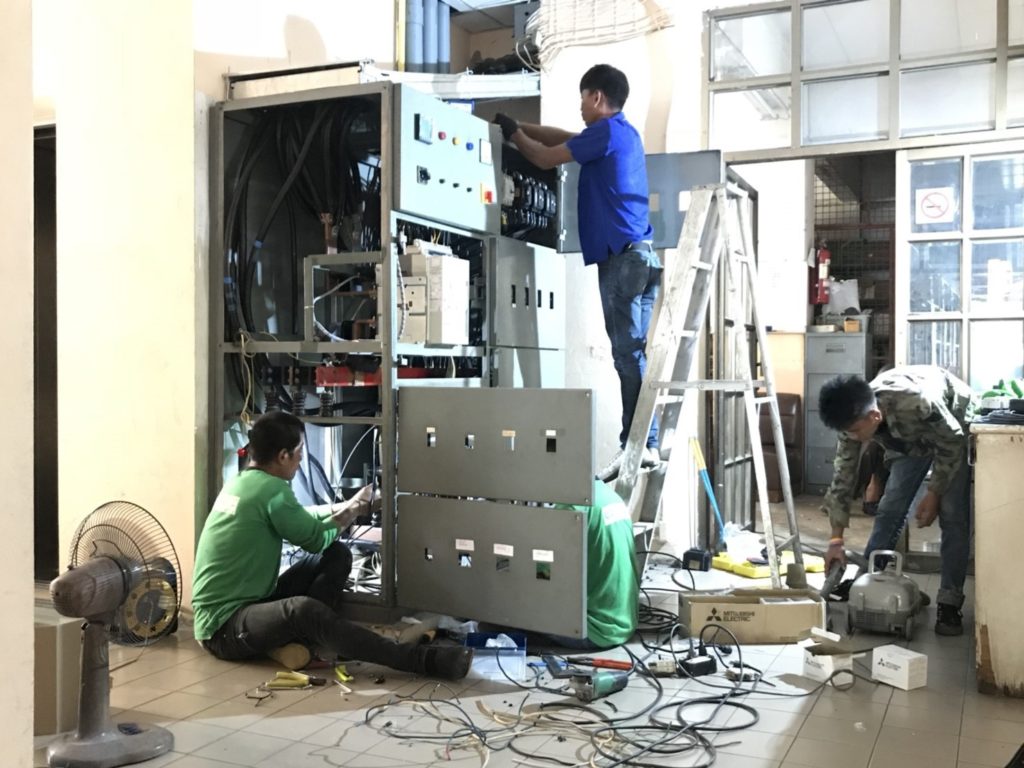 งาน Main Cable Building