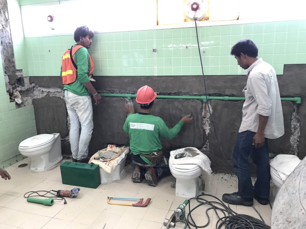 ติดตั้งระบบท่อ ppr pipe งานท่อน้ำ