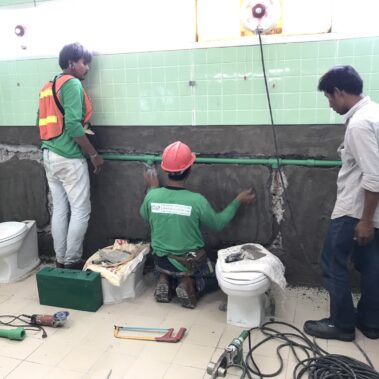 ติดตั้งระบบท่อ ppr pipe งานท่อน้ำ
