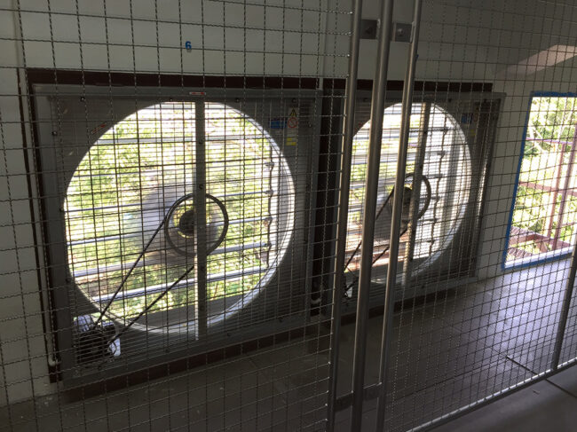 งานท่อลม เครื่องระบายอากาศ