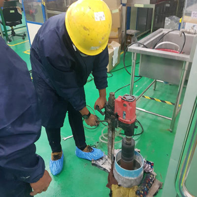 งานอับอากาศ การเจาะรูเพิ่มออกซิเจน